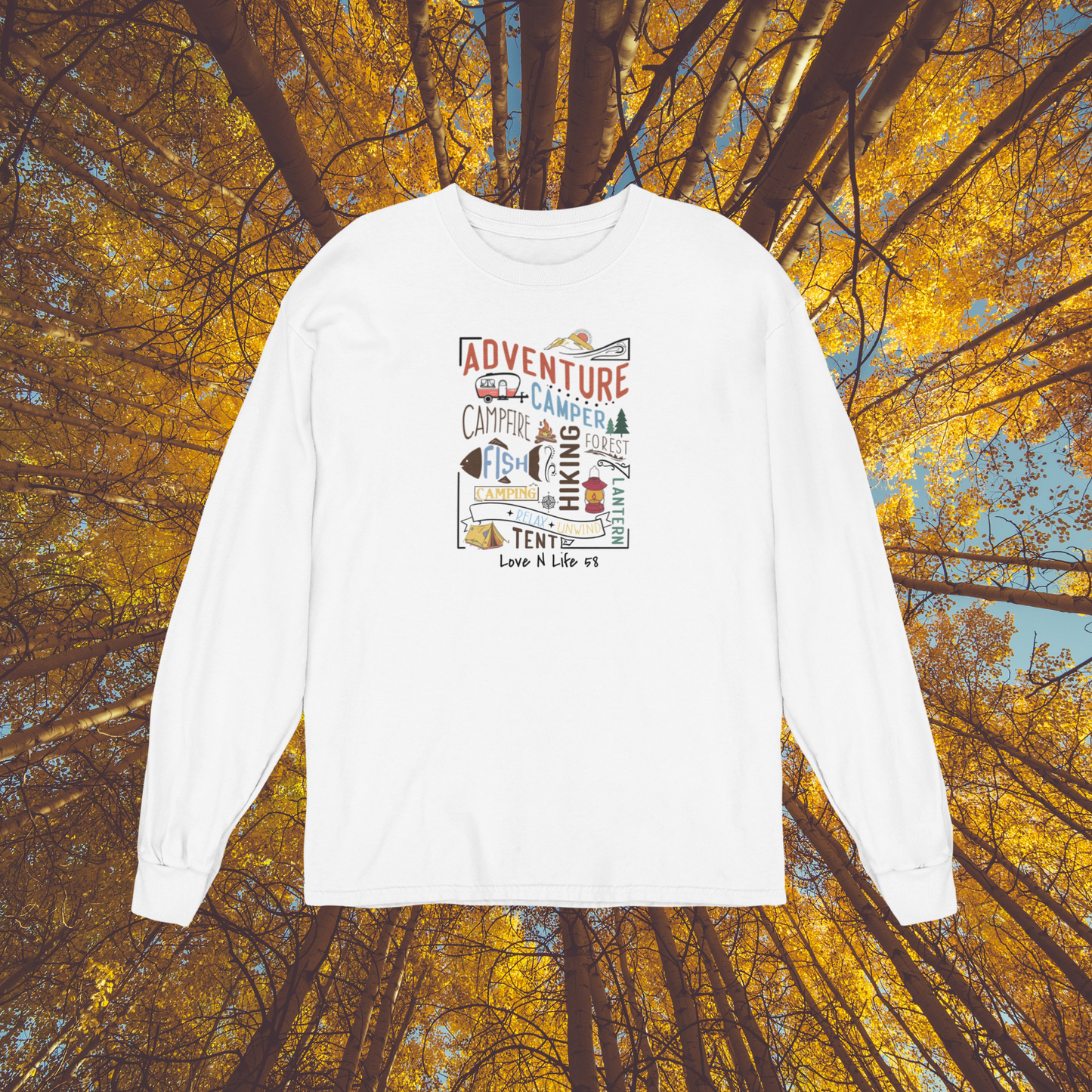 Adventure Awaits Long Sleeve Tee