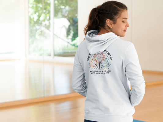 Joyful Fireworks Unisex Hoodie