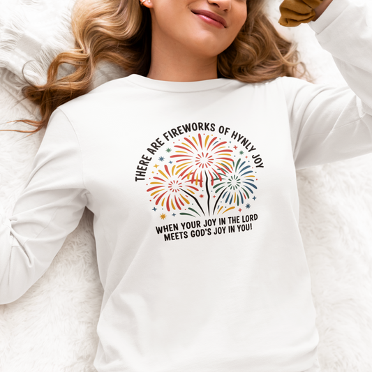 JoyFul FireWorks - Long Sleeve Tee