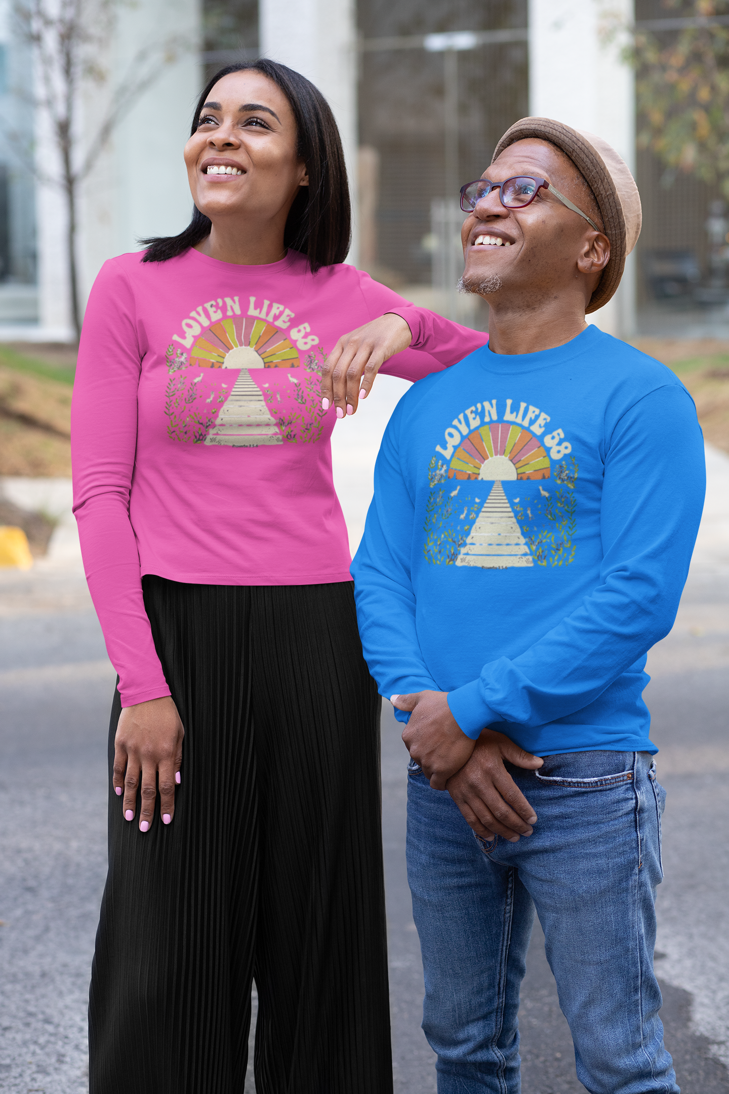 Lovin' Life Sunset Long Sleeve Tee