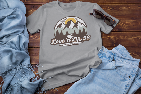 Adventure Mountains Love N Life 58 Tee
