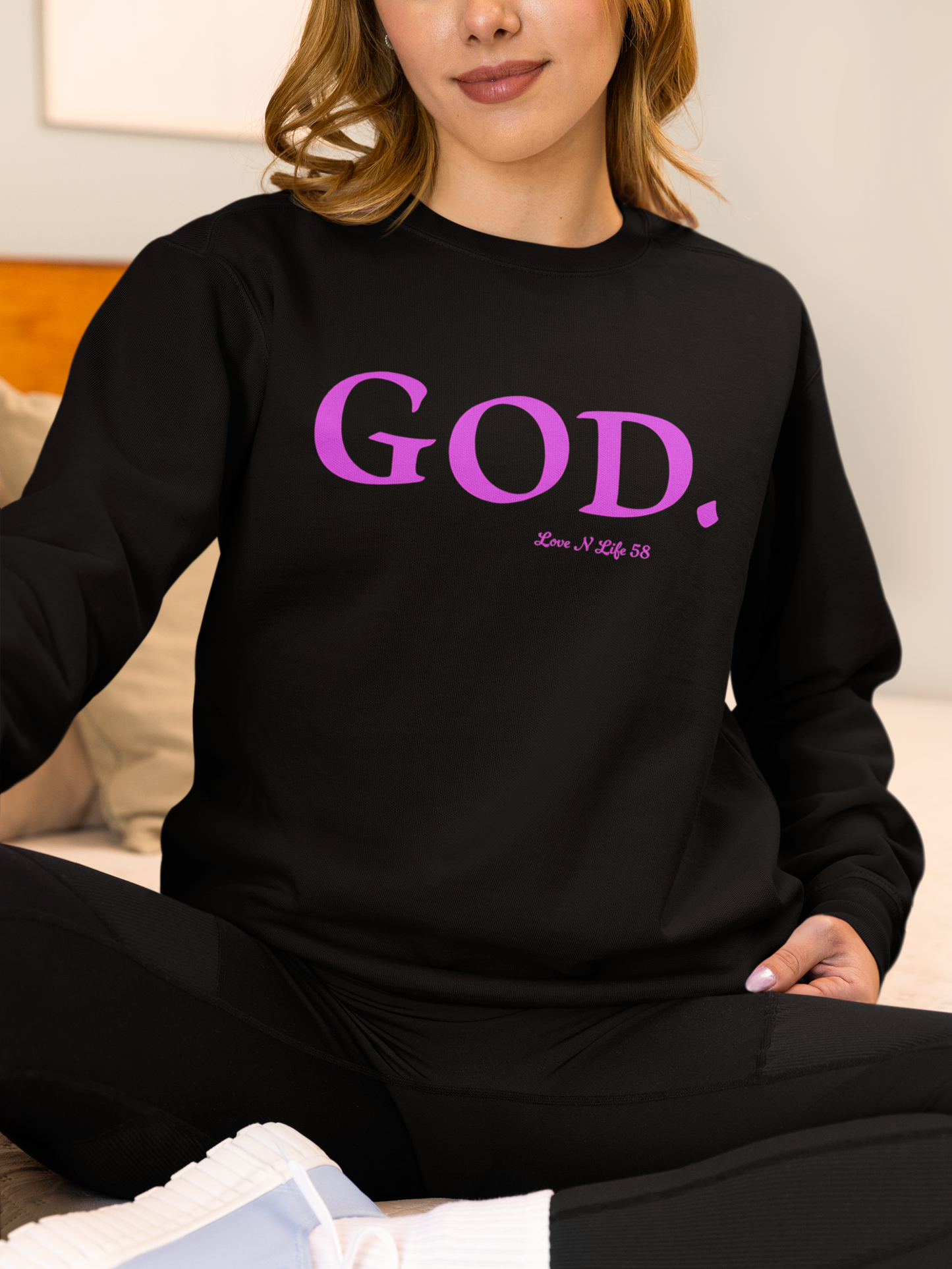 GOD.  Long Sleeve Tee