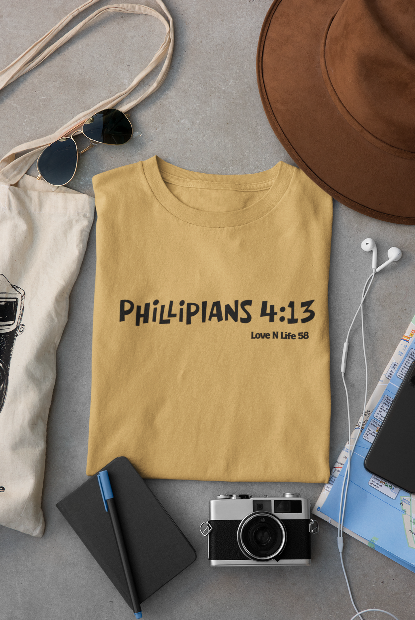 Philippians 4:13 Long Sleeve Shirt —I Can Do All Things