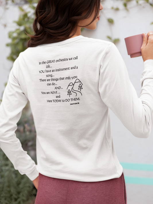 In the Great Orchestra Tee Back Print