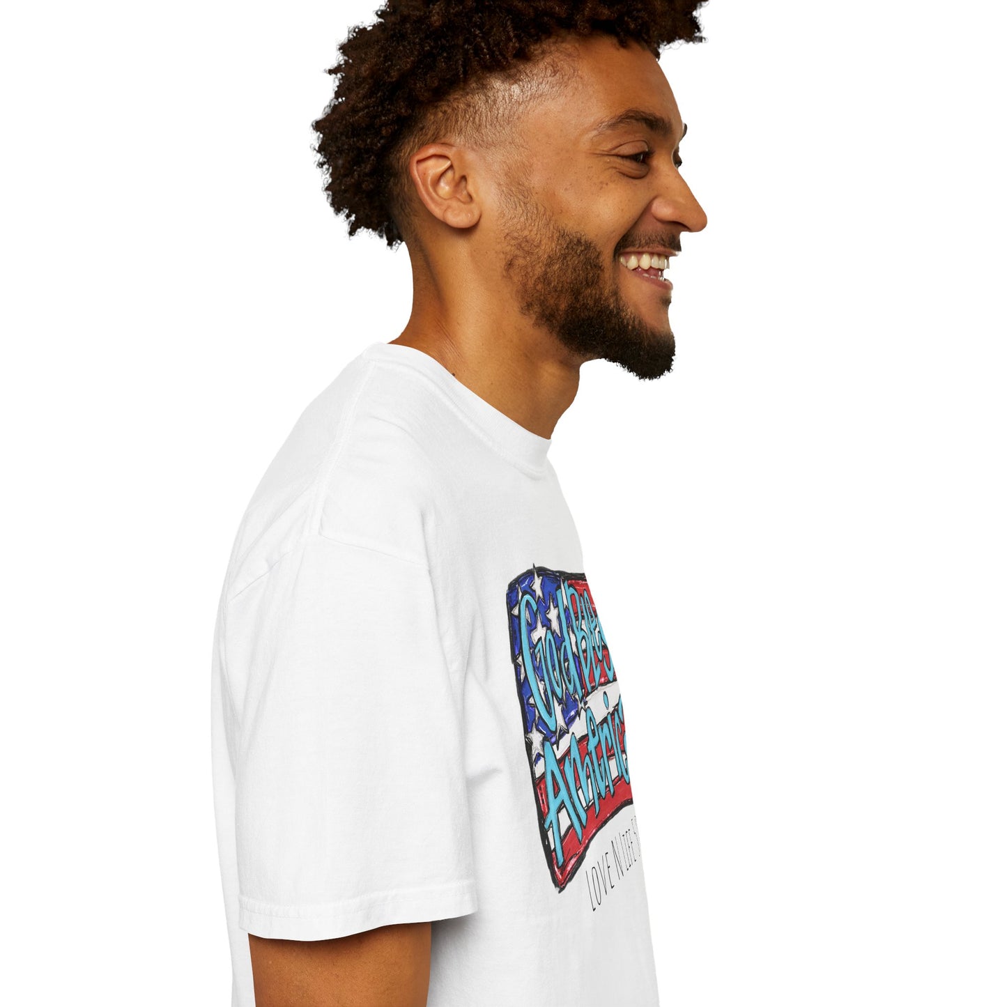 God Bless America Tee -Comfort Colors