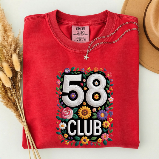58 Club Floral T-Shirt