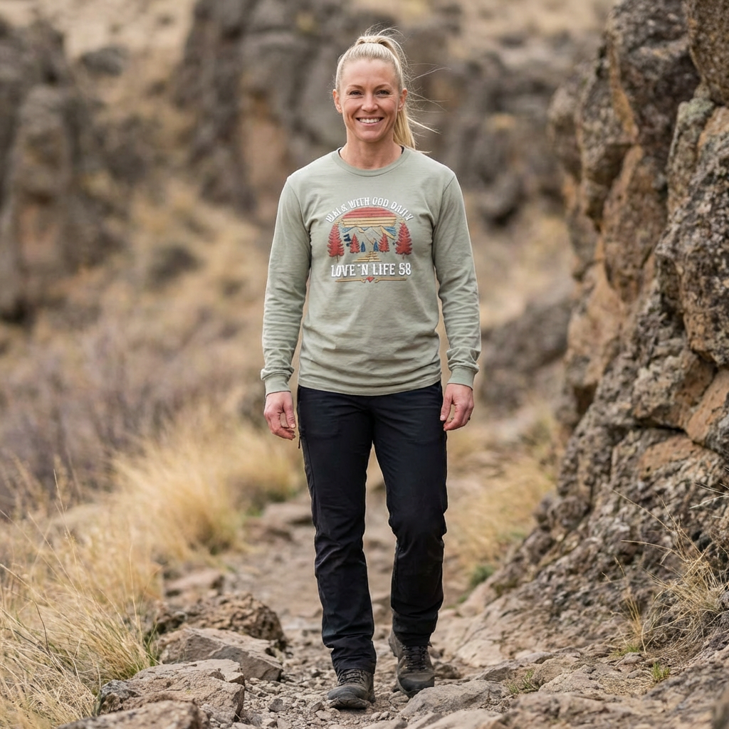 Walk With God Long Sleeve Tee