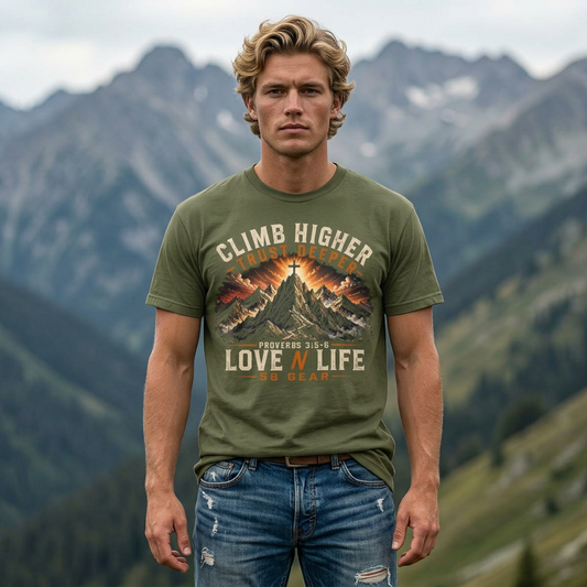 Climb Higher Short Sleeve Tee