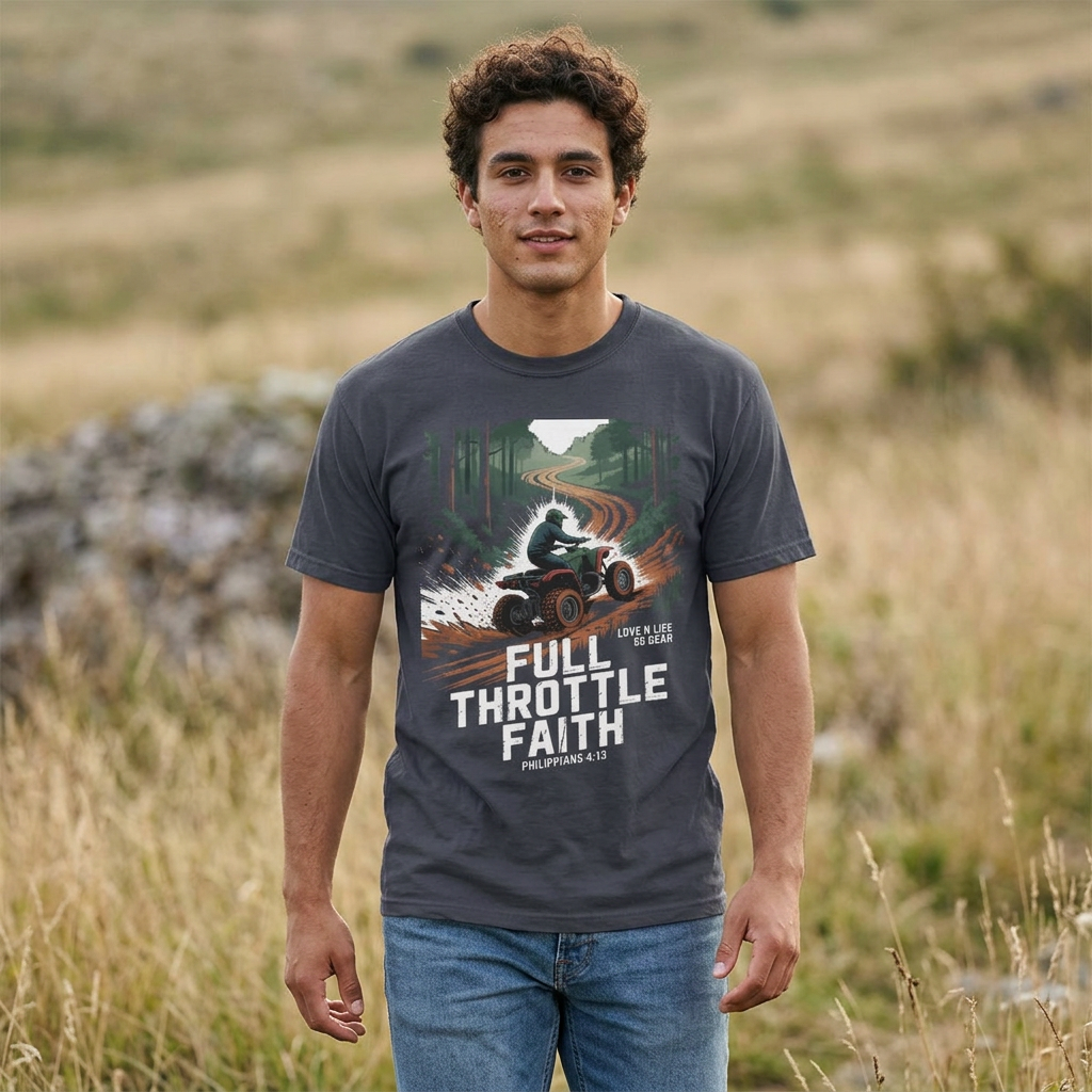 Full Throttle Faith ATV Short Sleeve Tee