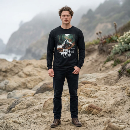Full Throttle Faith Long Sleeve Tee — ATV Outdoor Christian