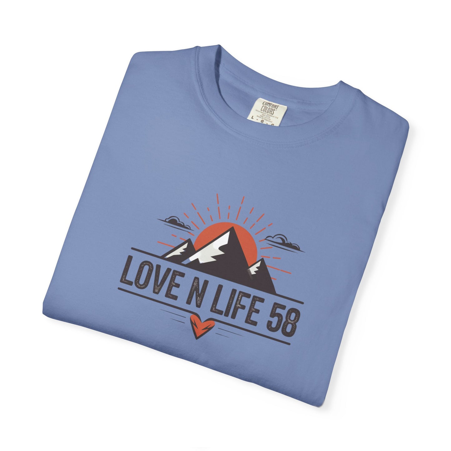 Mountain Adventure Love N Life58 Tee - Comfort Colors