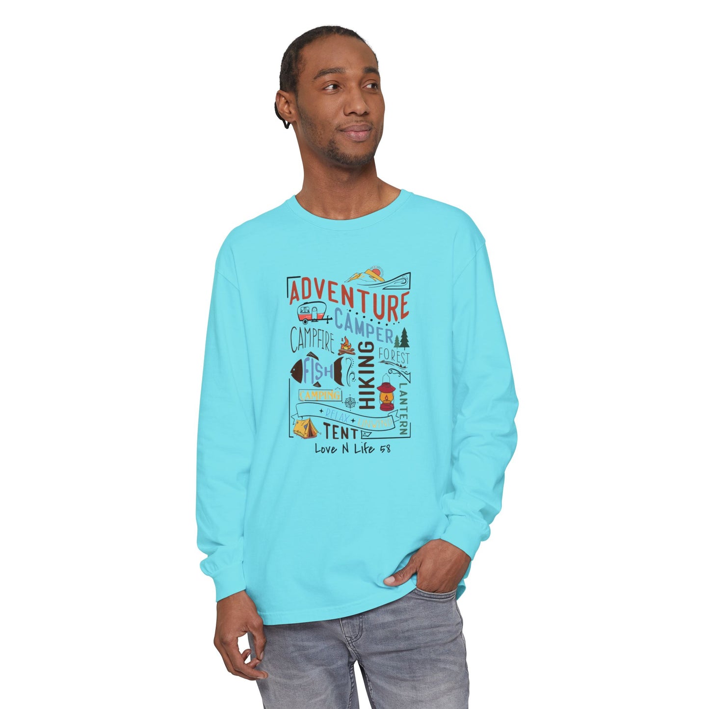Adventure Awaits Long Sleeve Tee