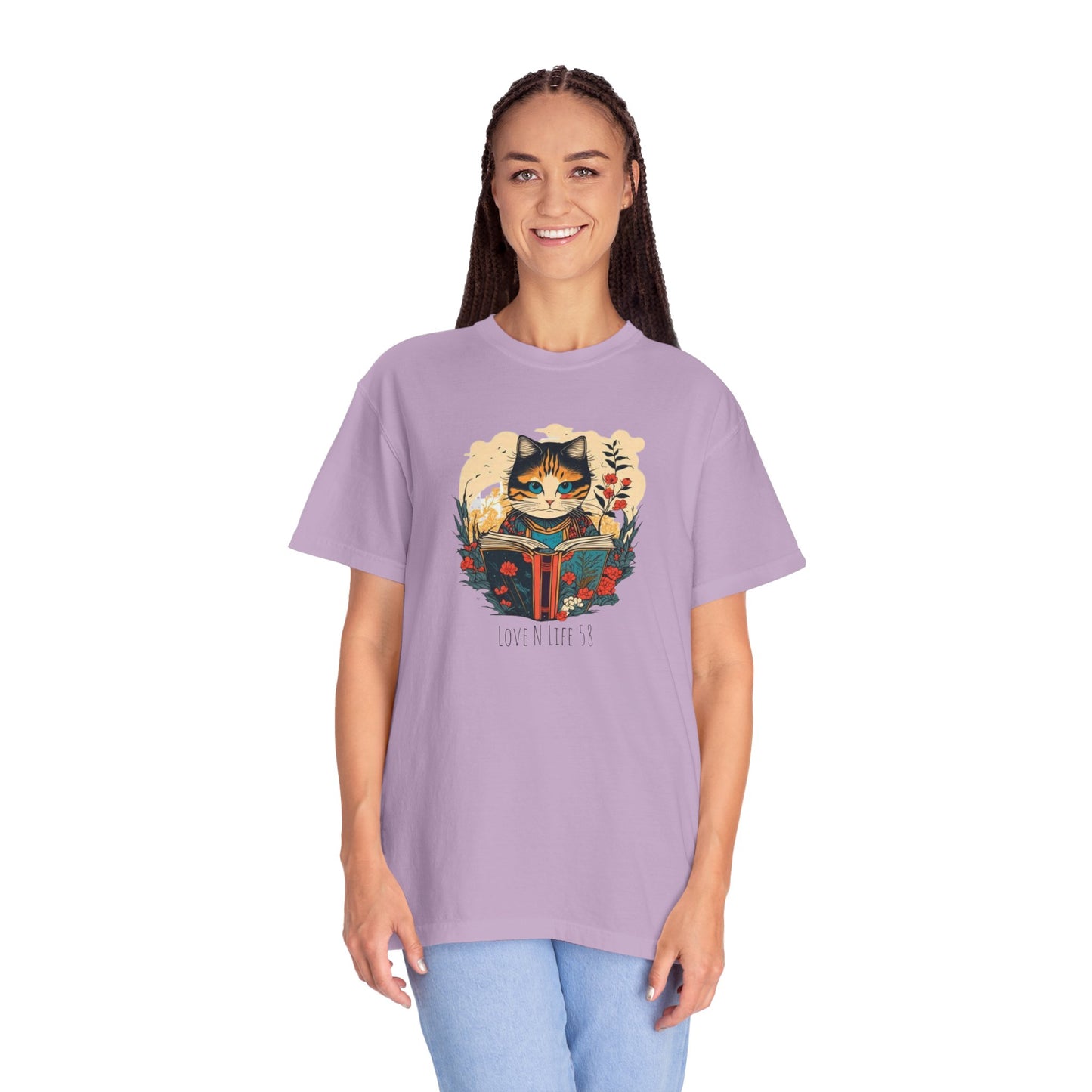 Cat Lover's Tee - Comfort Colors