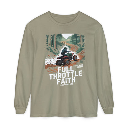Full Throttle Faith Long Sleeve Tee — ATV Outdoor Christian