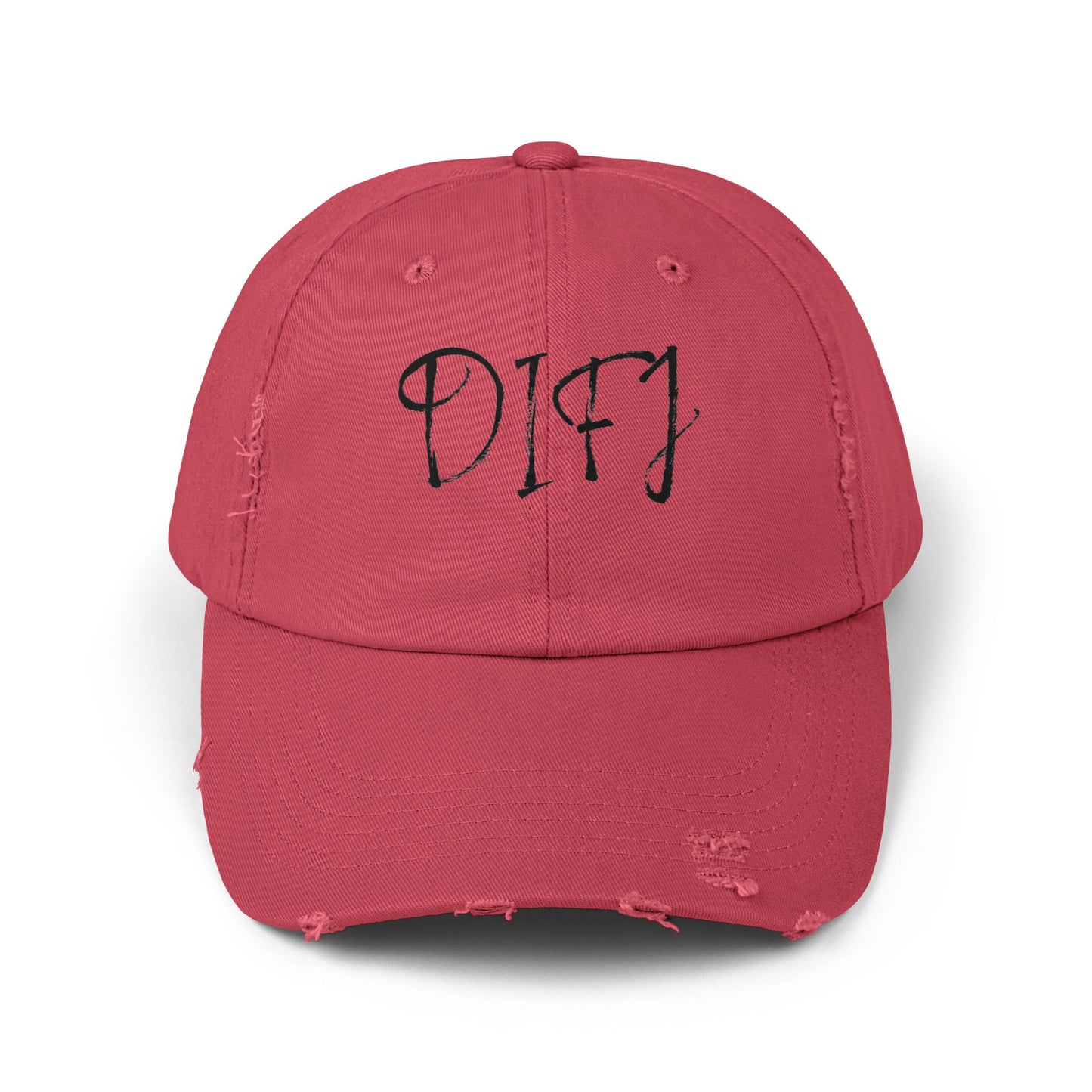 DIFJ - DO IT FOR JESUS - Distressed Unisex Cap