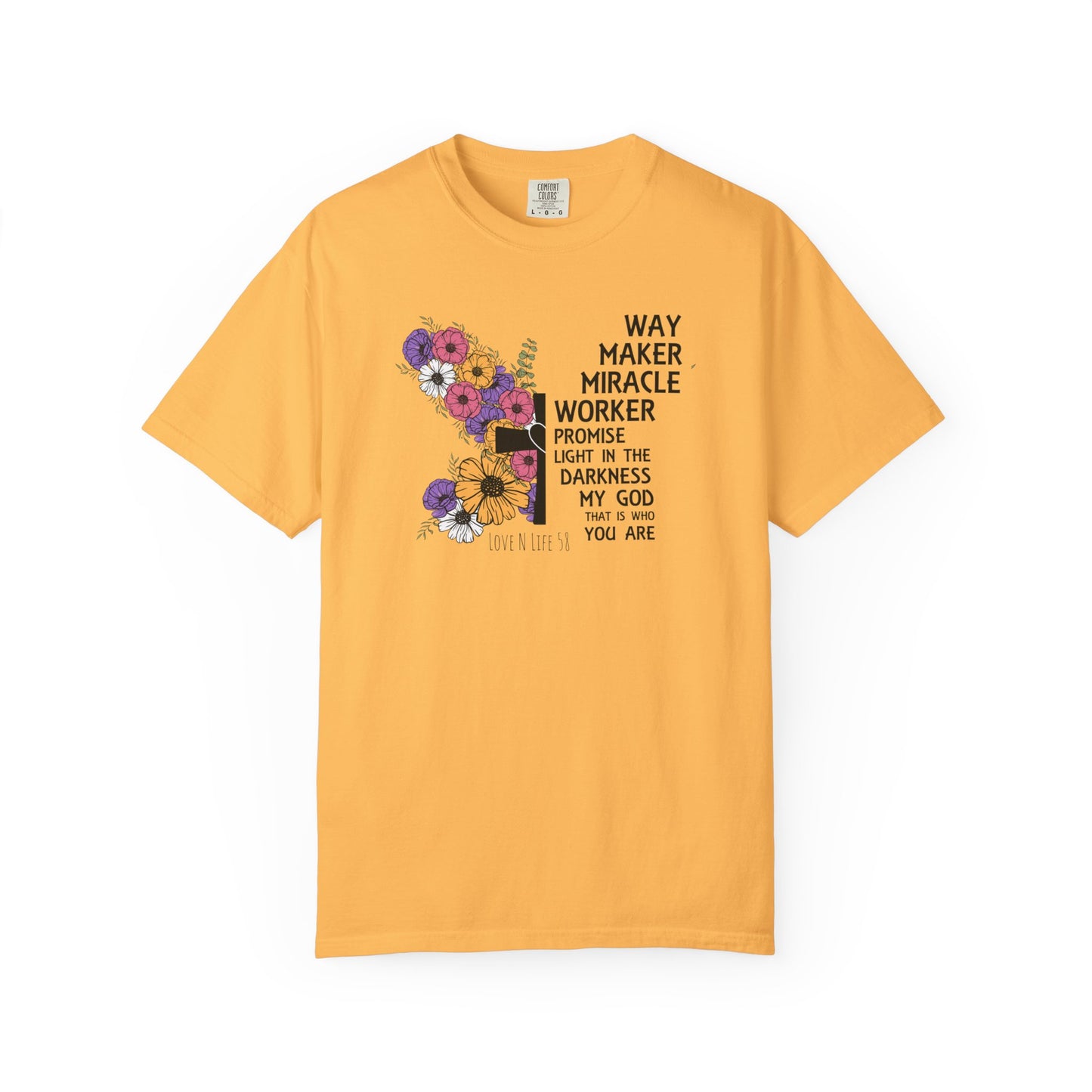 Way Maker Miracle Worker Tee - Comfort Colors