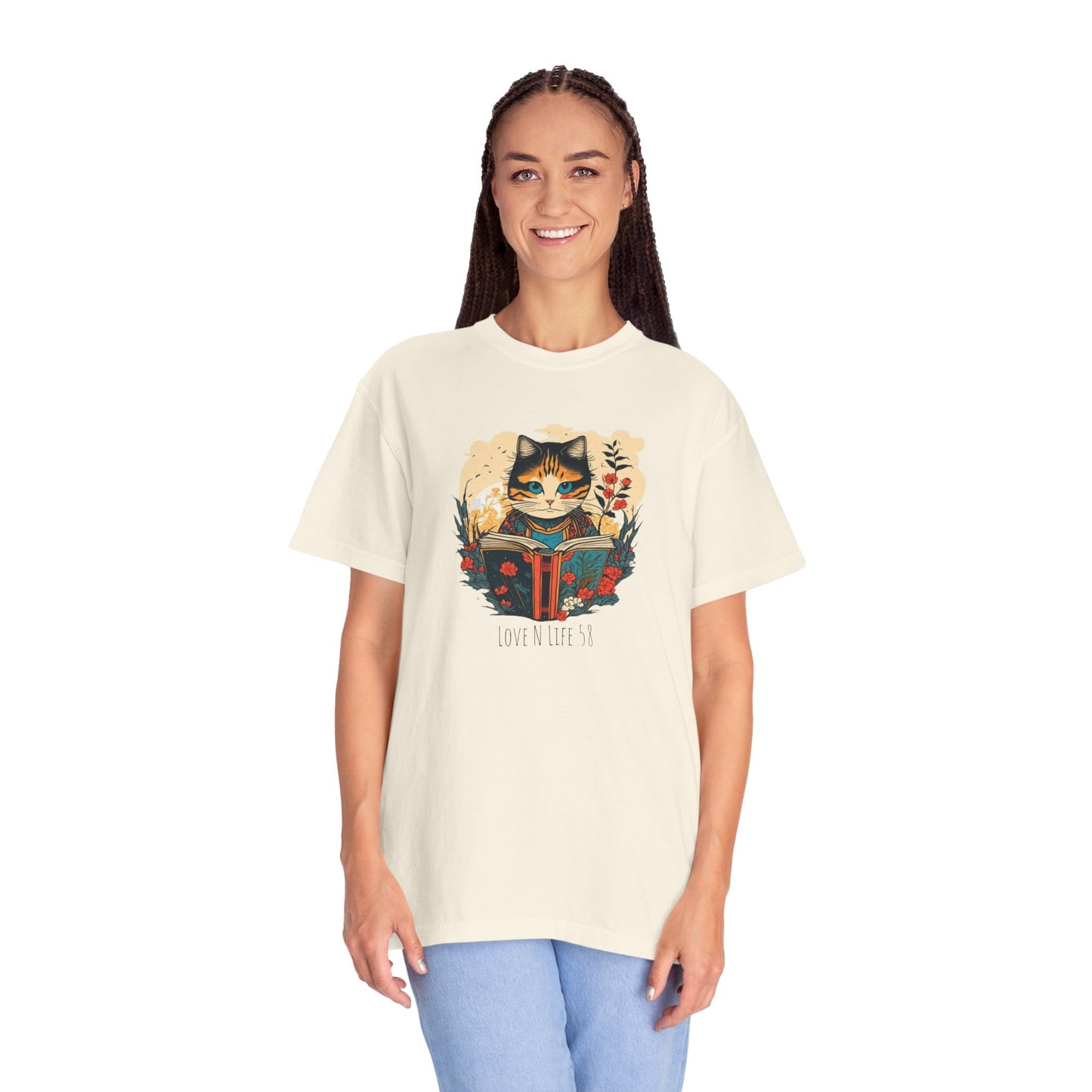 Cat Lover's Tee - Comfort Colors