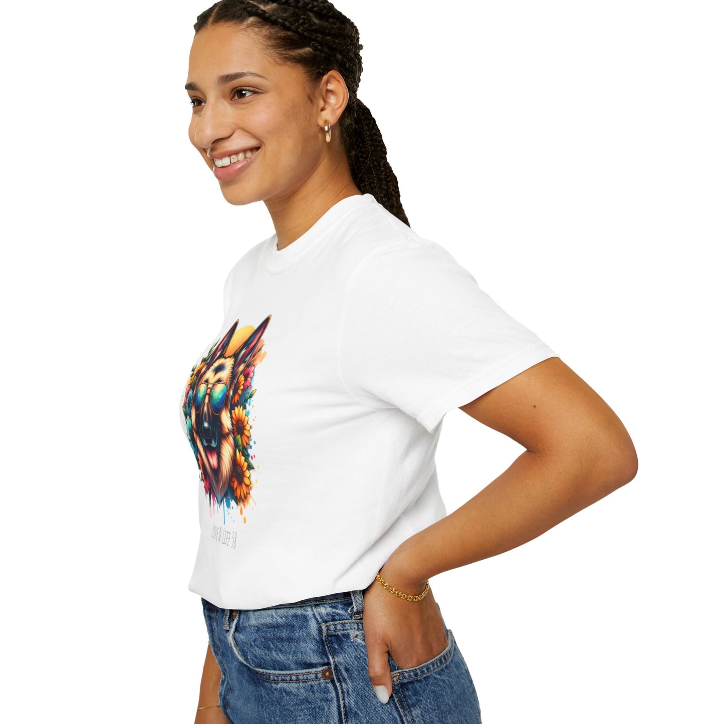 Love n' Life German Shepard Tee - Comfort Colors