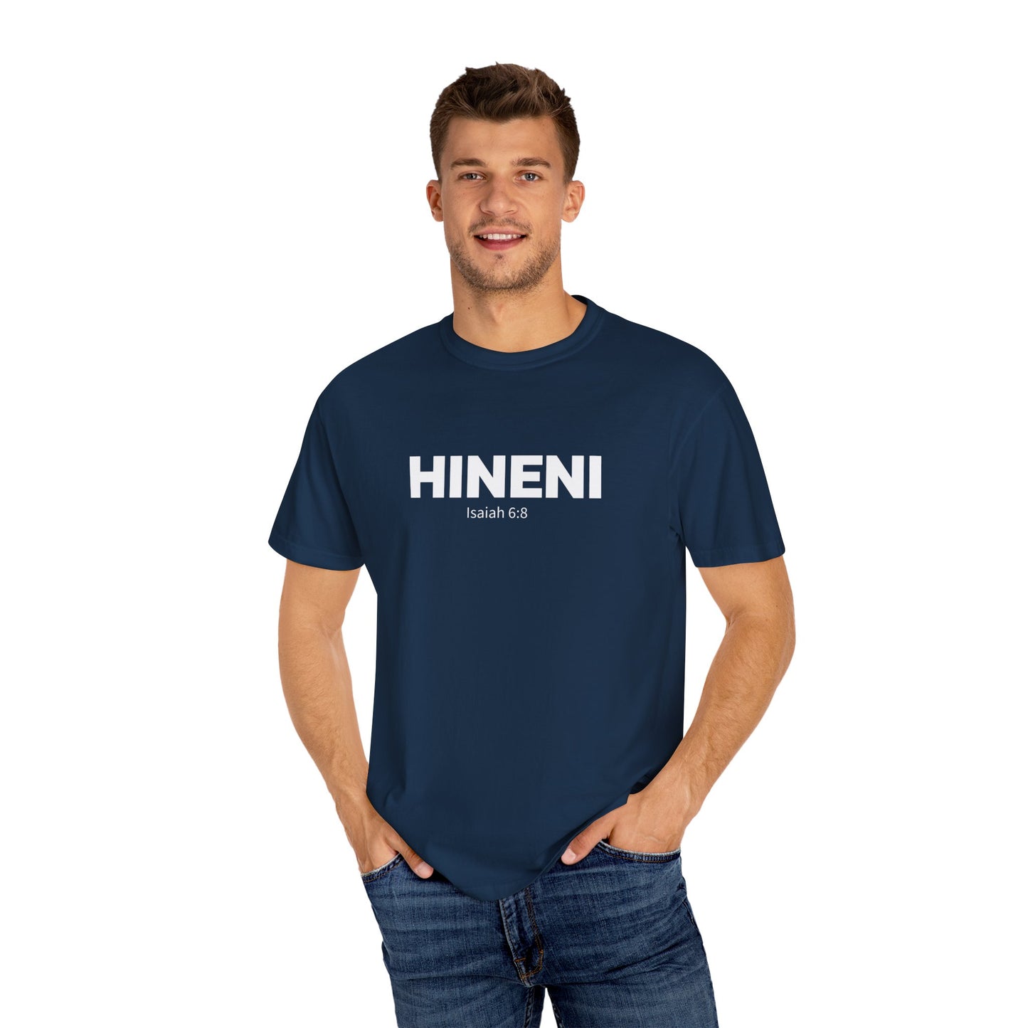HINENI Isaiah 6:8 Tee