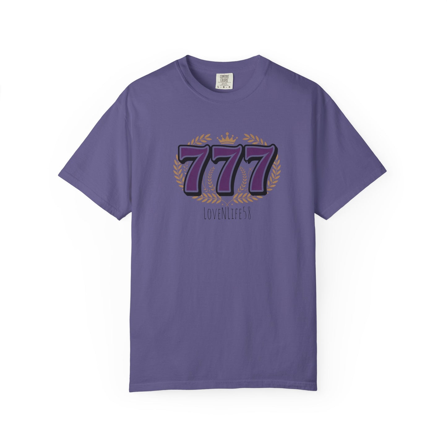 777 - God , Jesus, Holy Spirt , Perfection - Comfort Colors