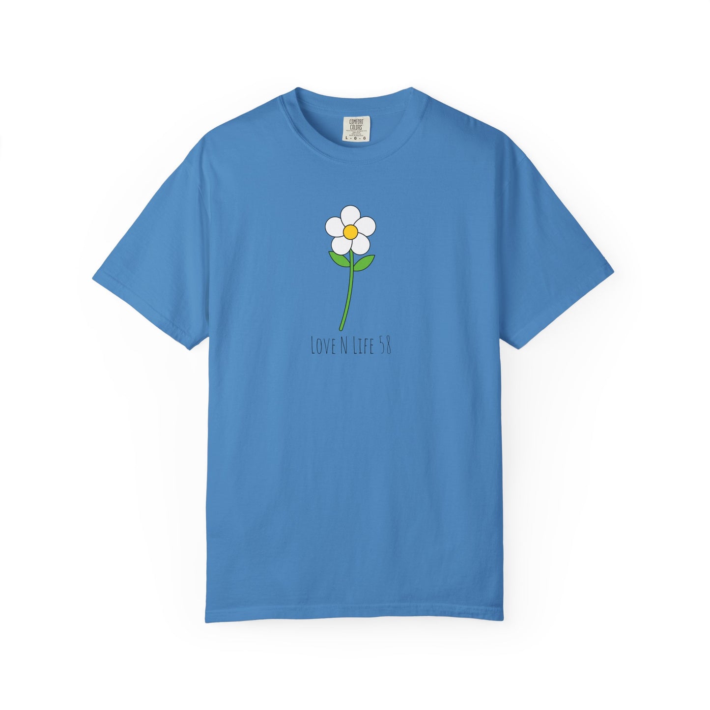 Love N Life Flower Tee - Comfort Colors