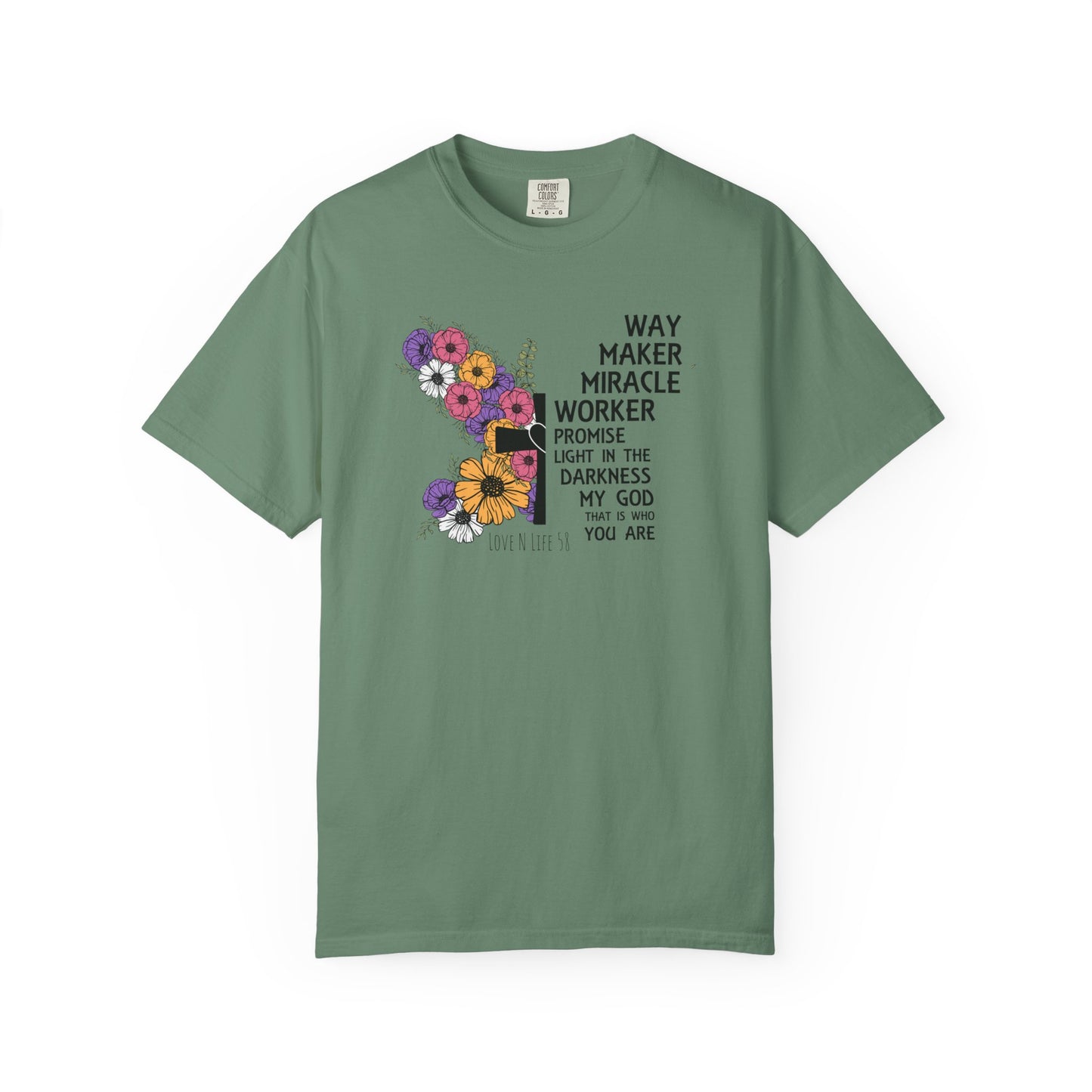 Way Maker Miracle Worker Tee - Comfort Colors