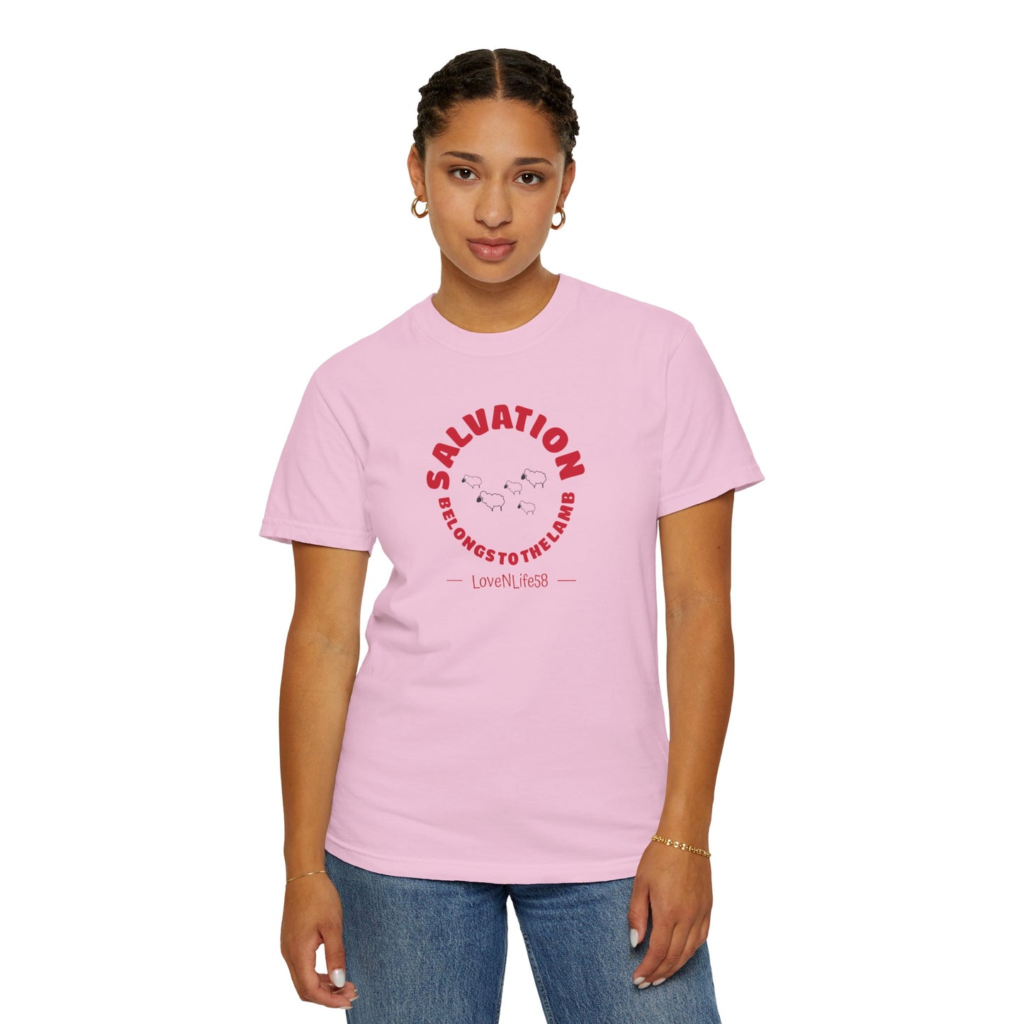 Salvation Belongs to the Lamb - Comfort Colors