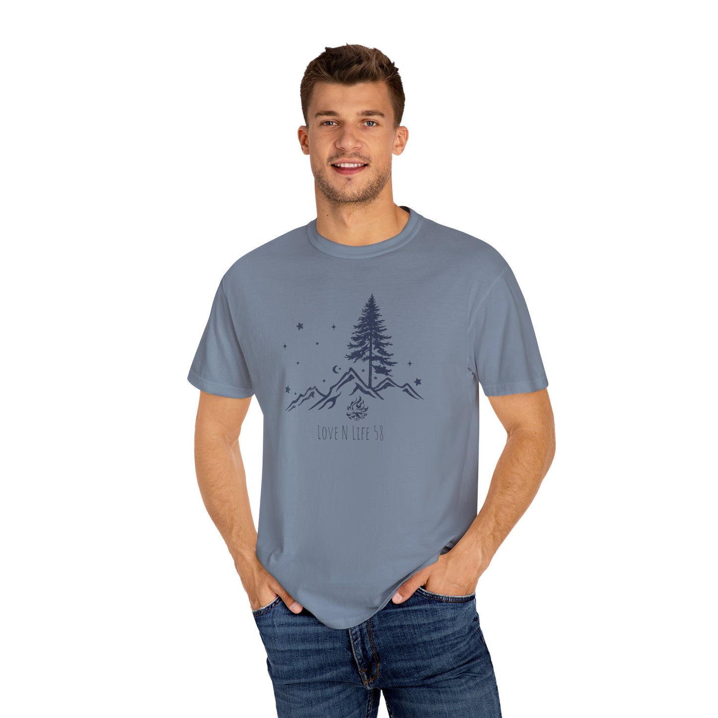 Love N Life 58 Mountain Tee - Comfort Colors