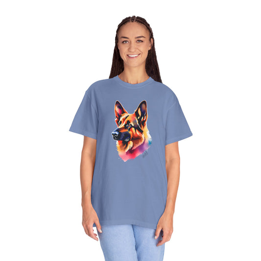 Colorful German Shepherd Tee