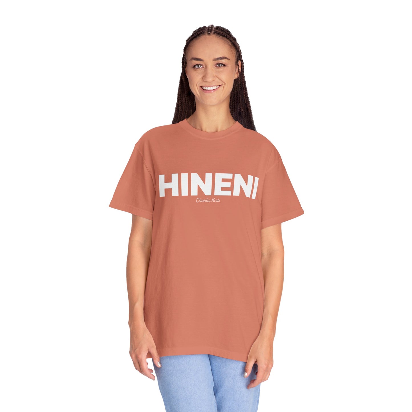 HINENI Charlie Kirk Tee - Comfort Colors
