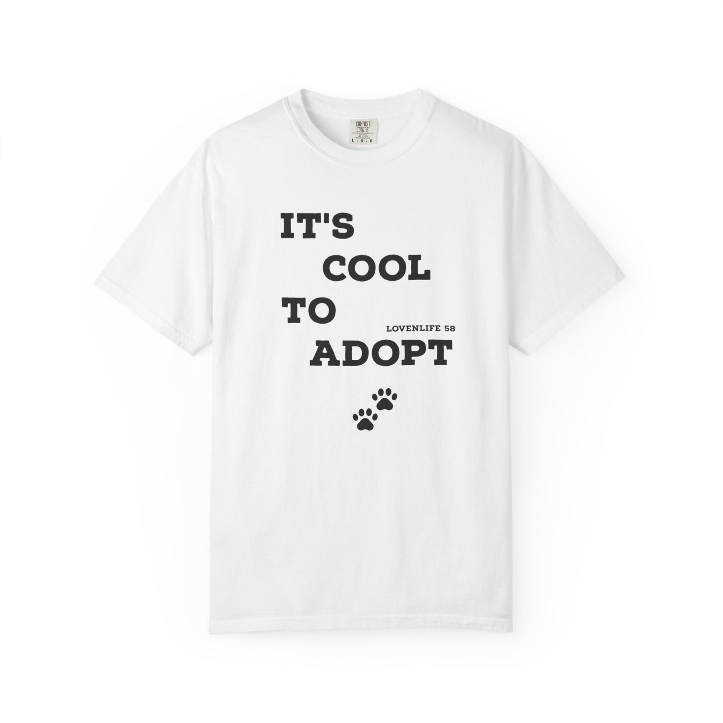 It's Cool to Adopt Tee — Pet Adoption Awareness Tee