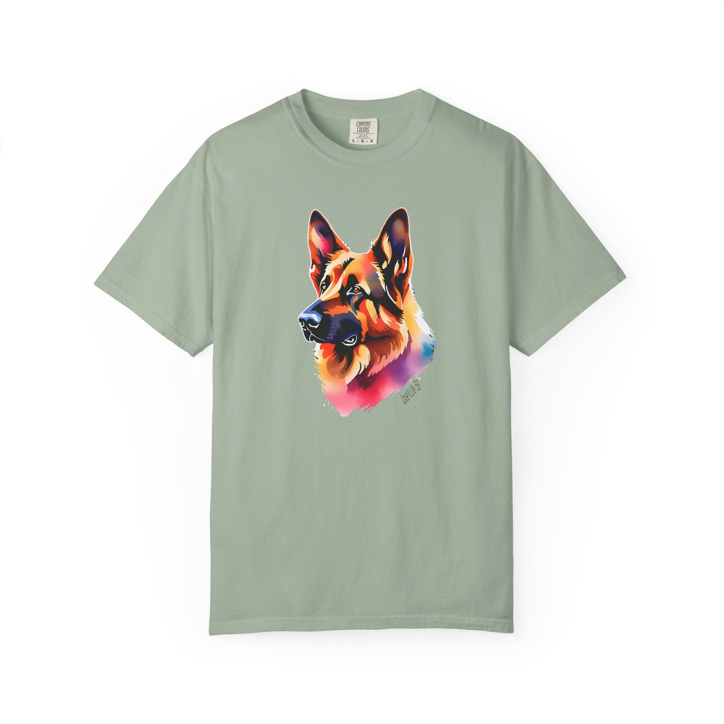 Colorful German Shepherd Tee