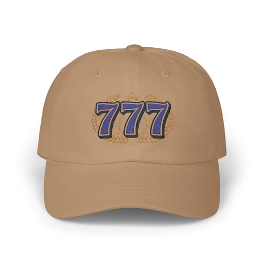 777 - Embroidered Classic Dad Cap