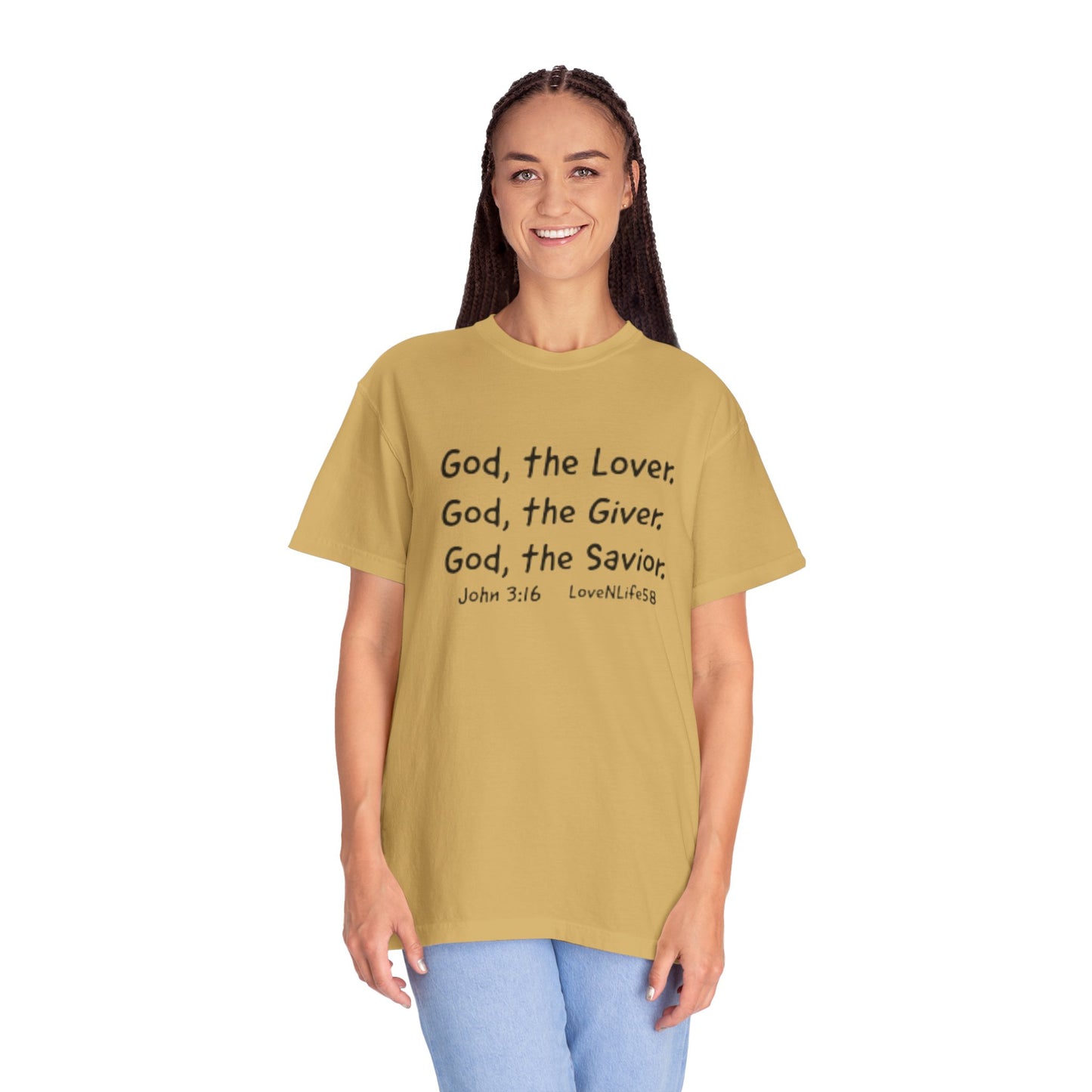 God the Lover Tee- Comfort Colors