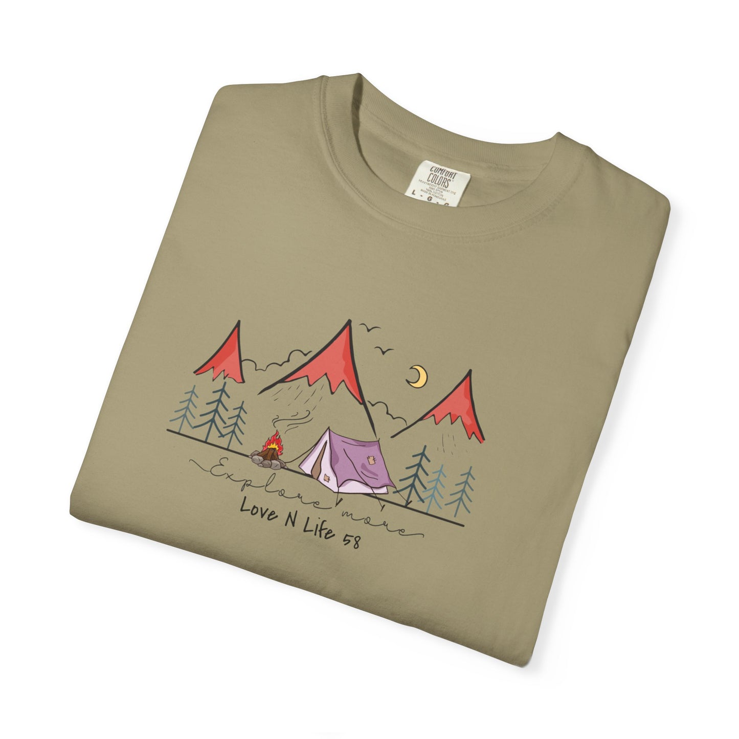 Explore More Tee - Comfort Colors