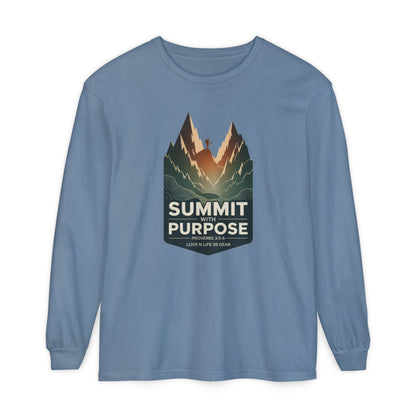 Summit with Purpose Mountain Long Sleeve Unisex Tee