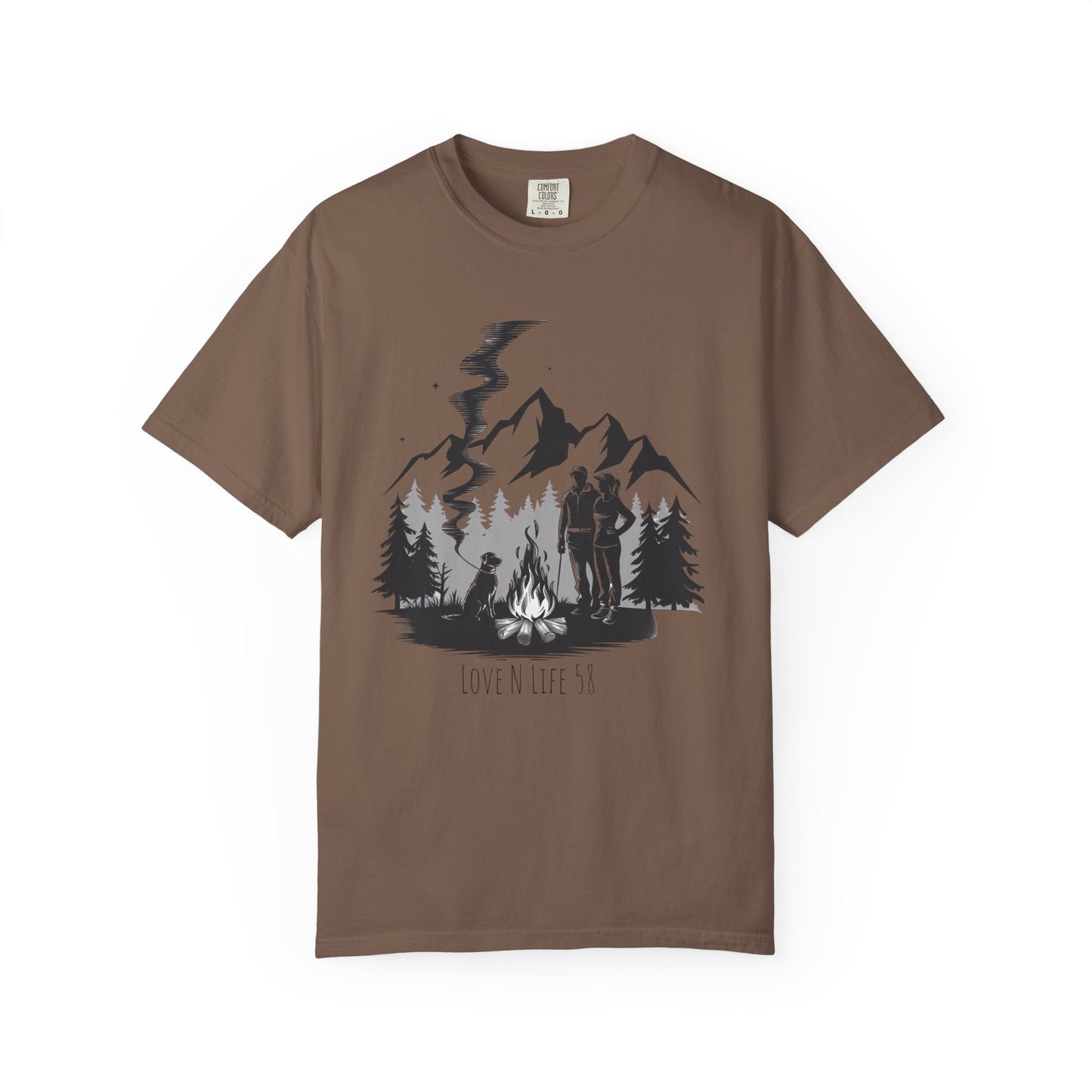 Campfire Dog Tee