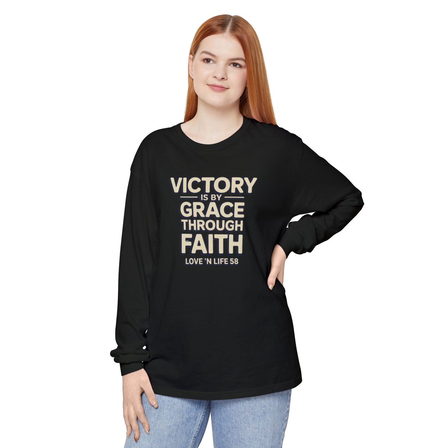 Victory By Grace Long Sleeve Tee