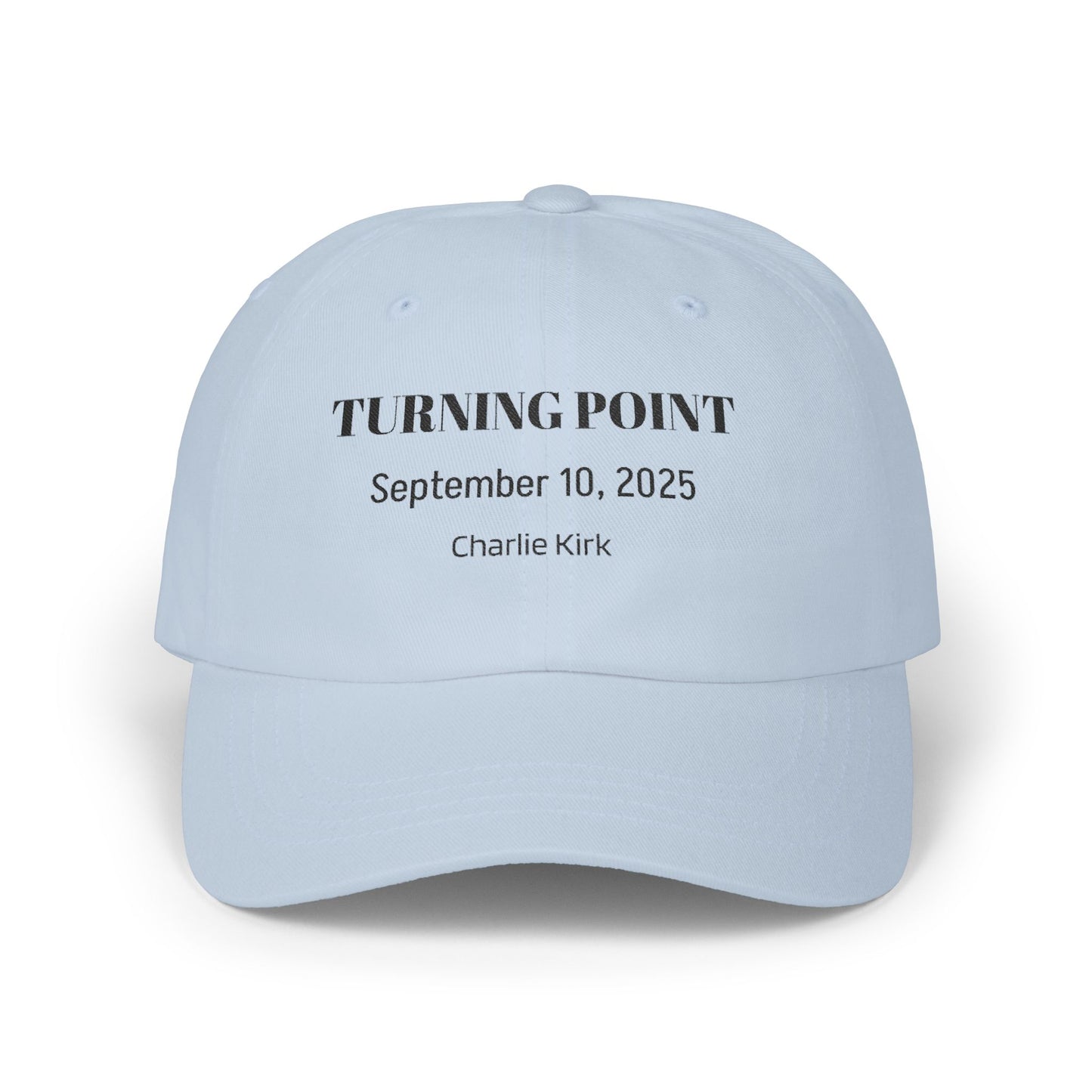 Charlie Kirk Turning Point Dad Cap - Unises