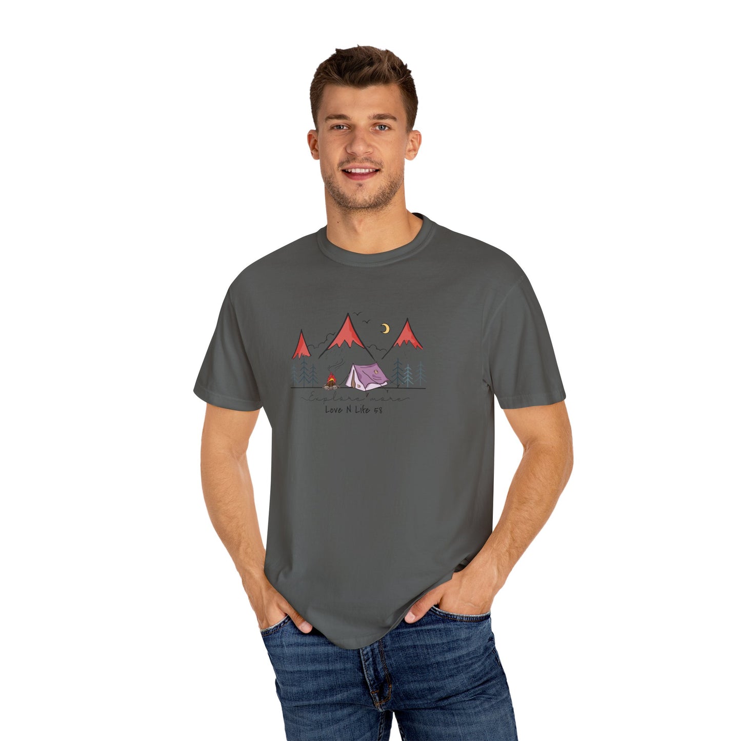 Explore More Tee - Comfort Colors