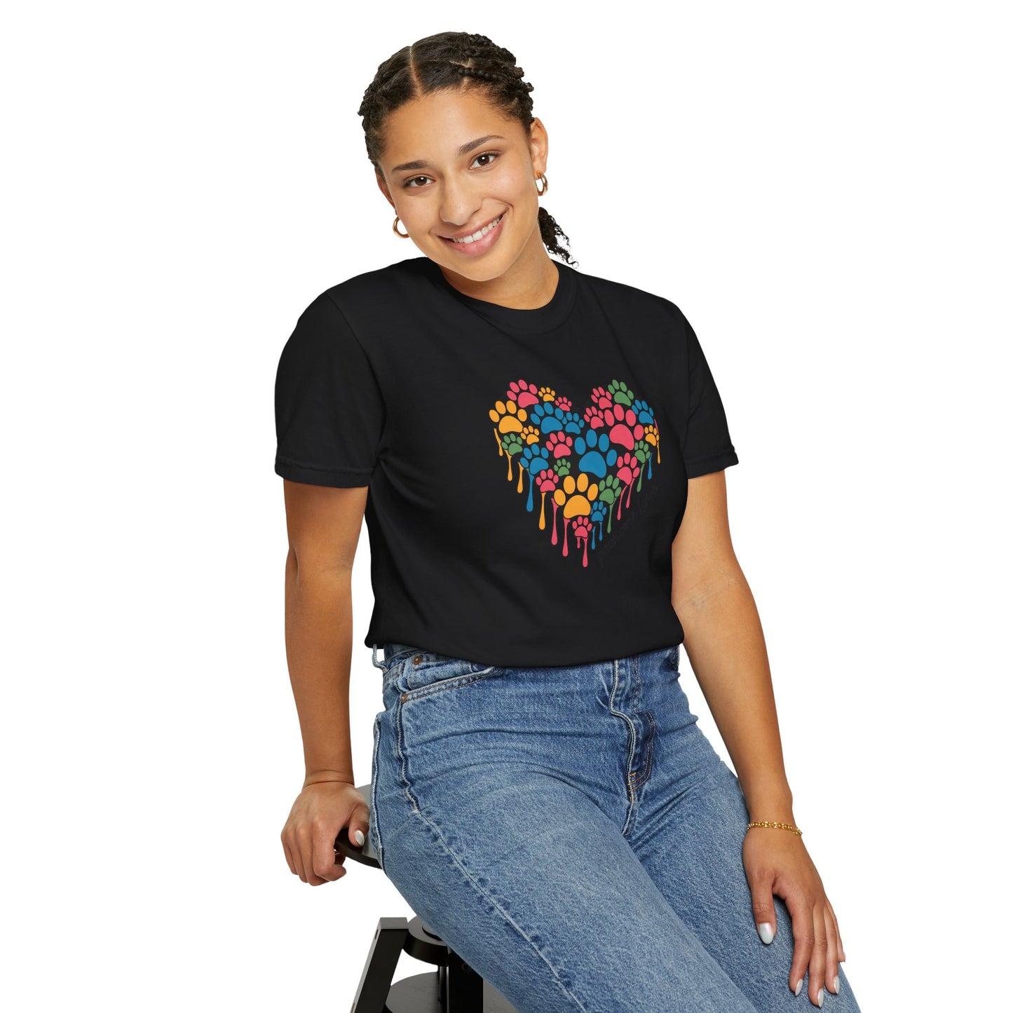 Pawsitive Love Tee - Comfort Colors