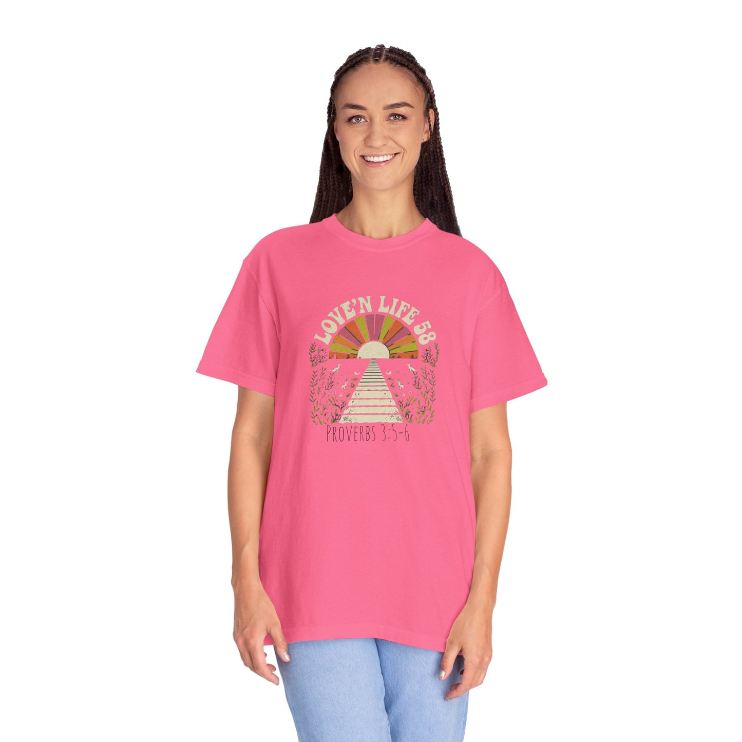 Proverbs Inspired Path Tee - Comfort Colors