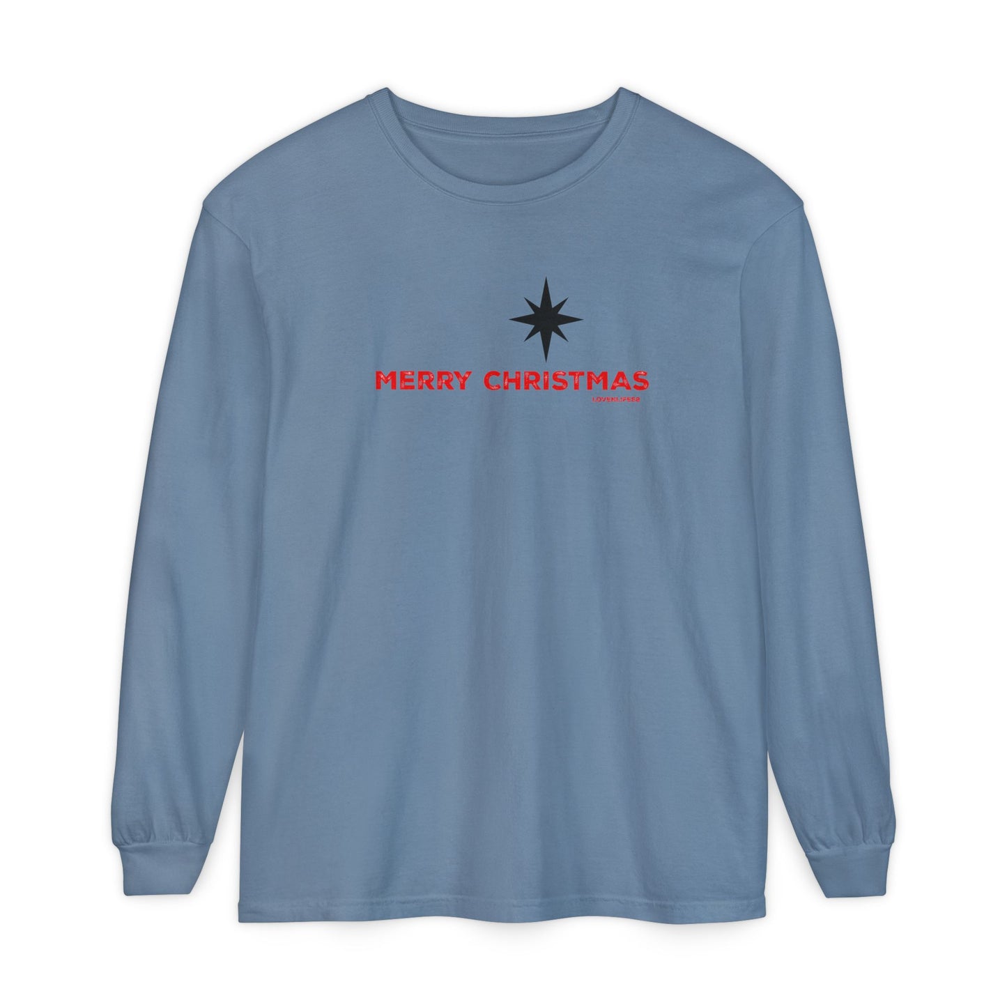Merry Christmas Long Sleeve - Comfort Colors