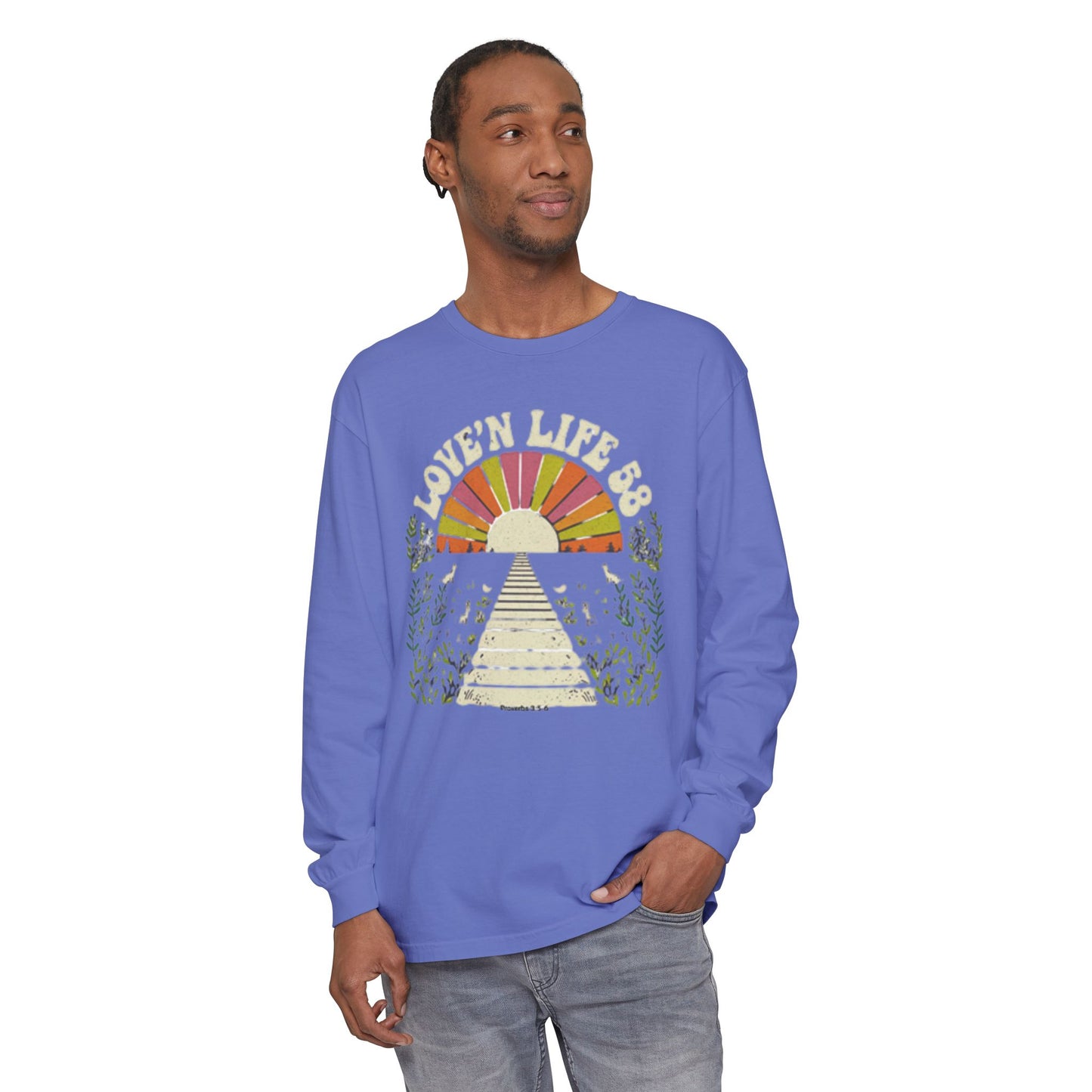 Lovin' Life Sunset Long Sleeve Tee