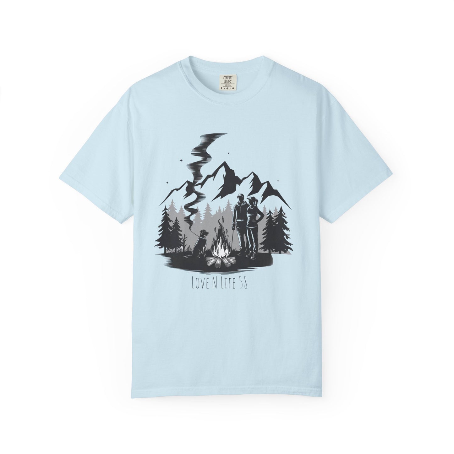 Campfire Dog Tee