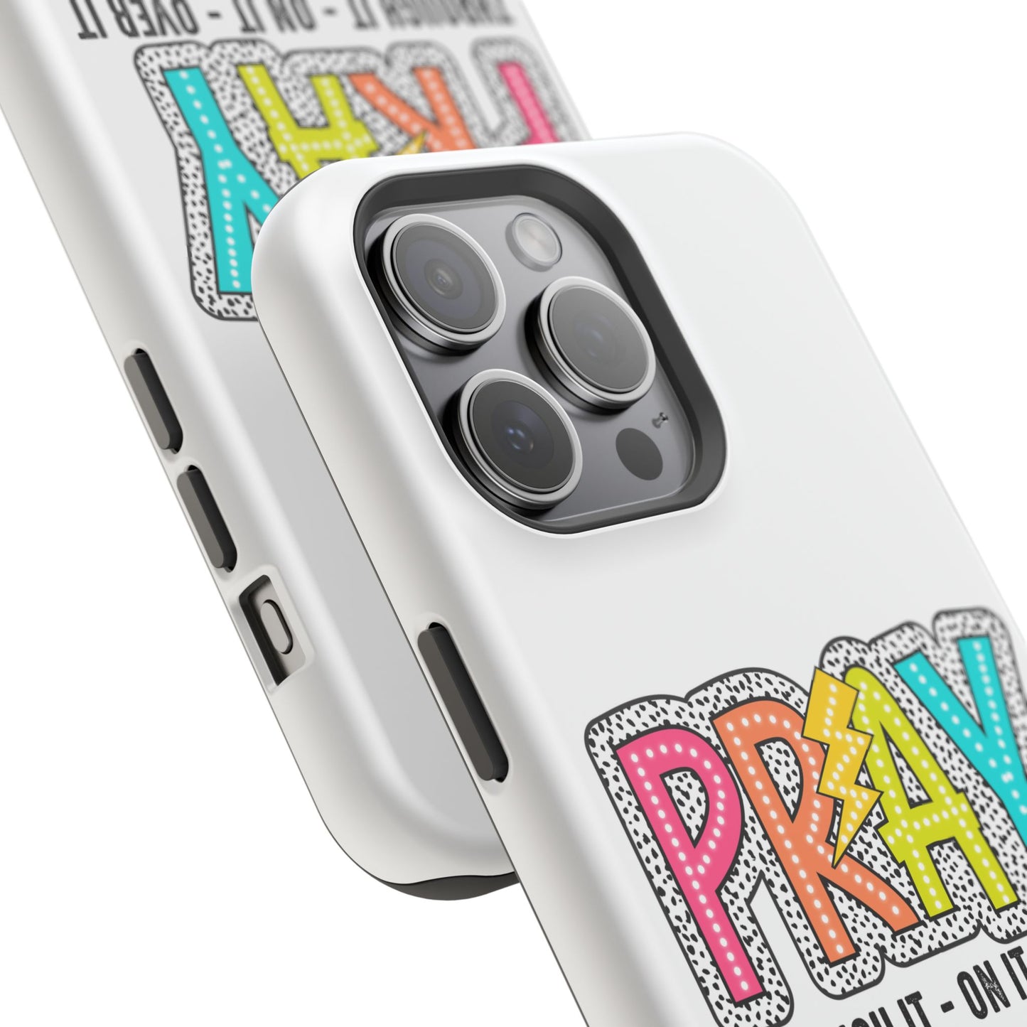 Pray Magnetic Phone Case - Inspirational Tough Case, Prayer Phone Cover