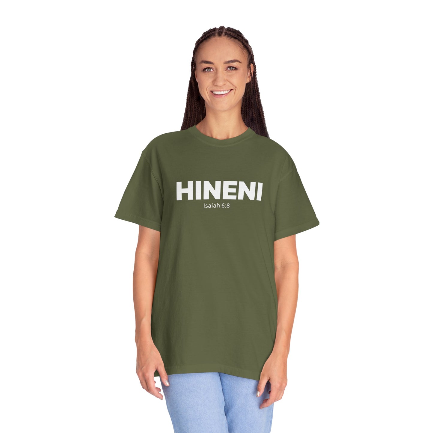 HINENI Isaiah 6:8 Tee