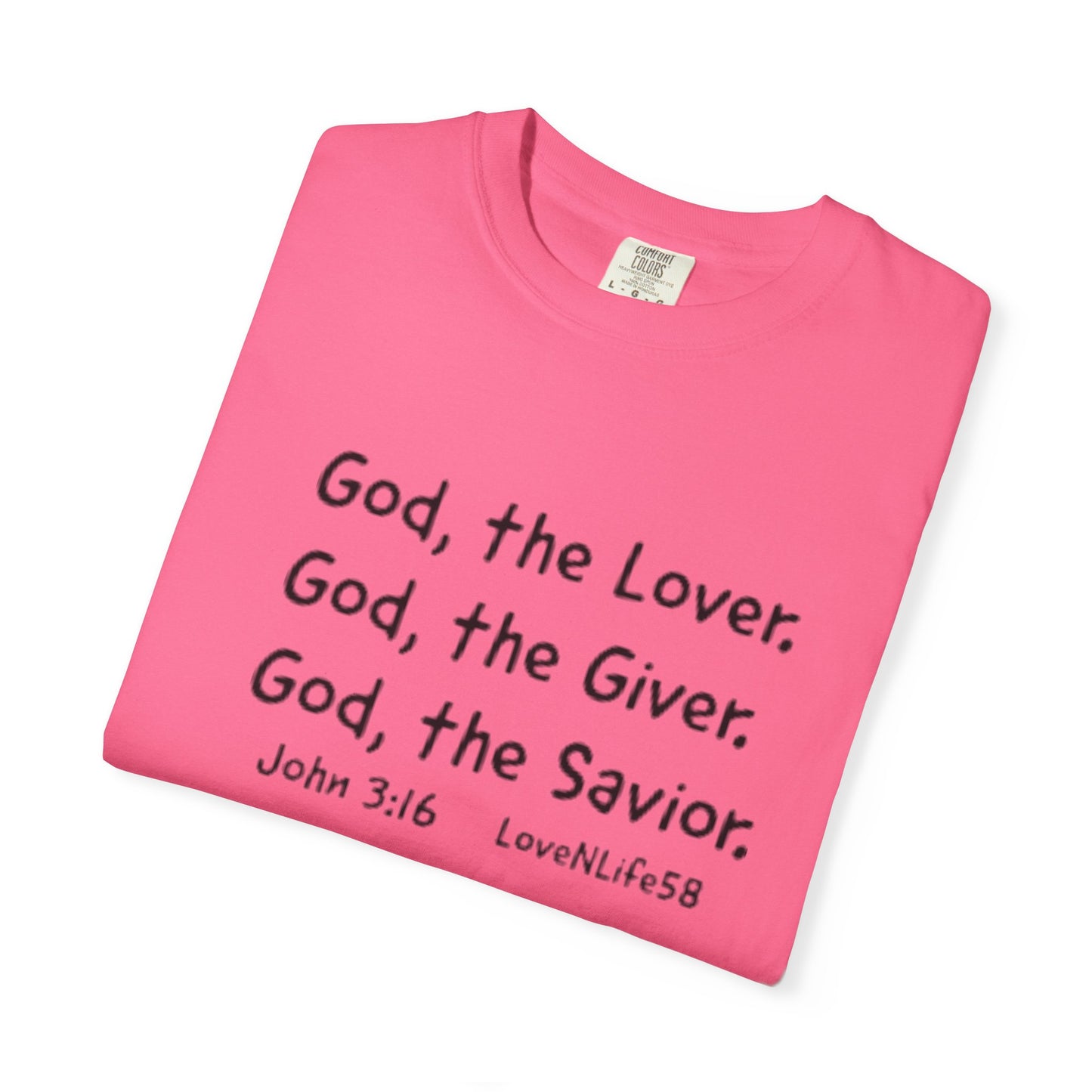 God the Lover Tee- Comfort Colors