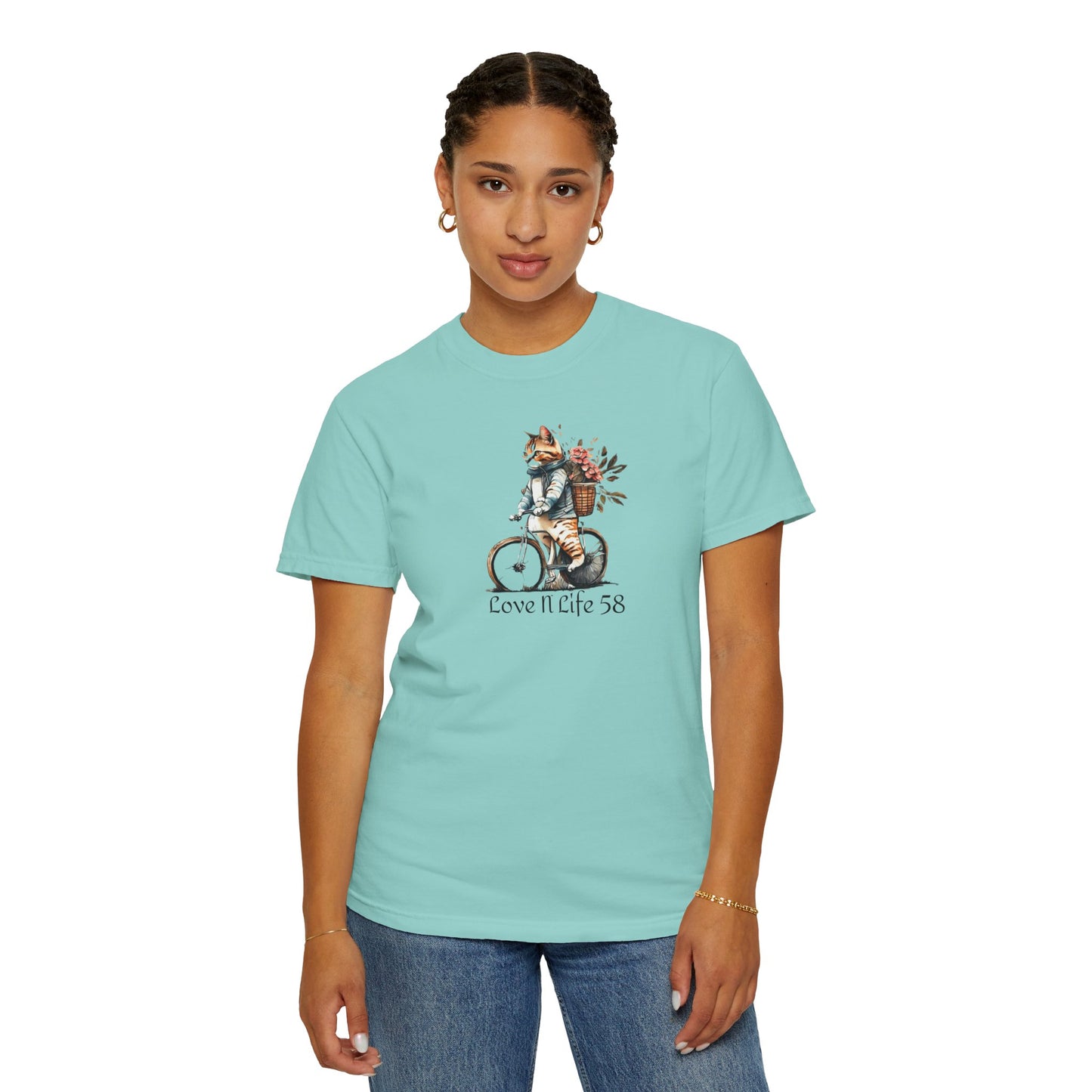 Cat Lovers Bicycle Tee