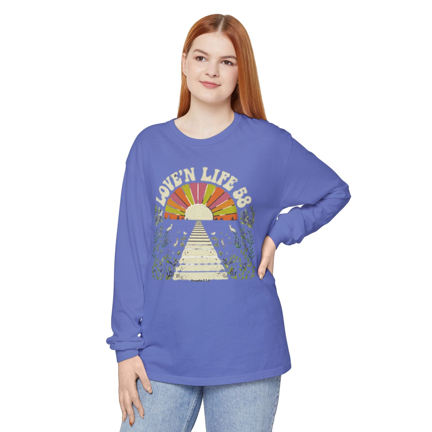 Lovin' Life Sunset Long Sleeve Tee